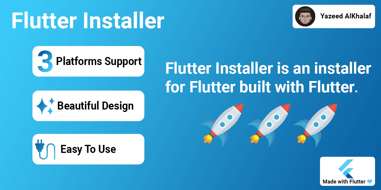 I made Flutter Installer using Flutter 🚀